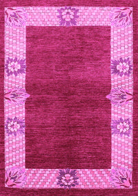 Oriental Pink Industrial Rug, urb3161pnk