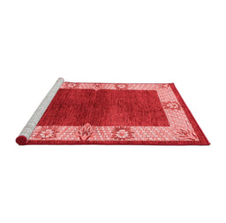 Industrial Red Washable Rugs