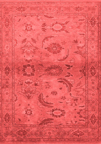 Oriental Red Industrial Rug, urb3162red