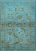 Oriental Light Blue Industrial Rug, urb3162lblu