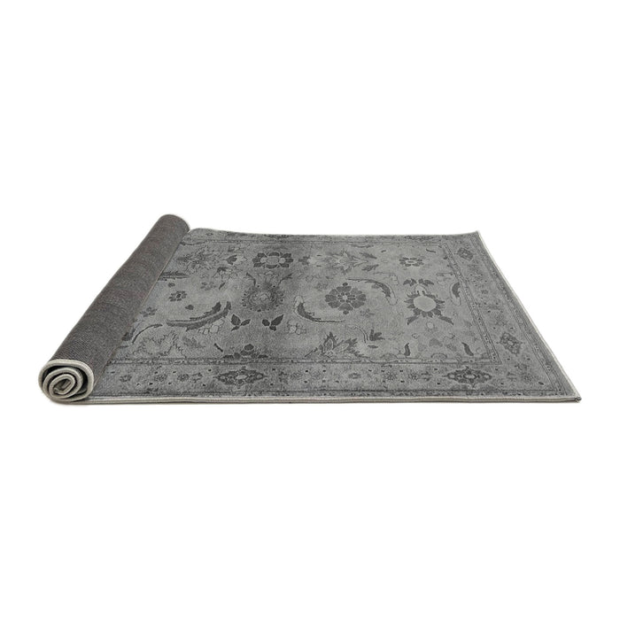 Sideview of Oriental Gray Industrial Rug, urb3162gry