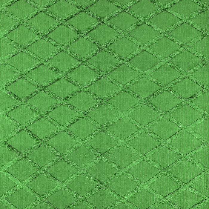 Square Machine Washable Oriental Green Industrial Area Rugs, wshurb3163grn