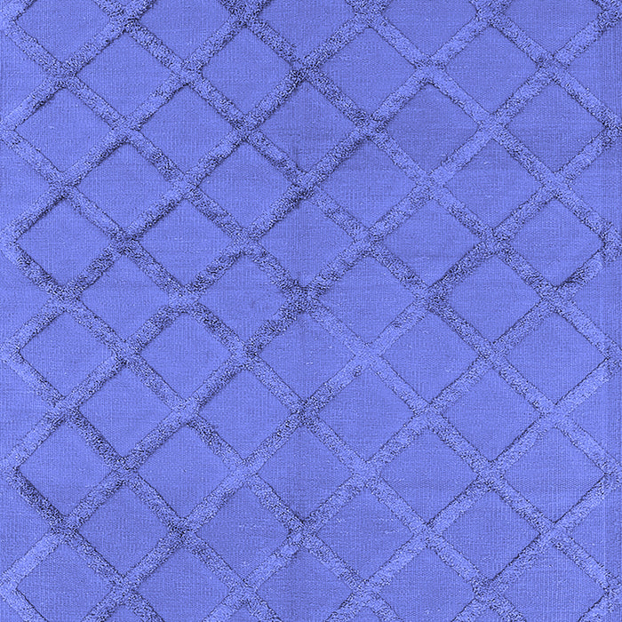 Machine Washable Oriental Blue Industrial Rug, wshurb3163blu