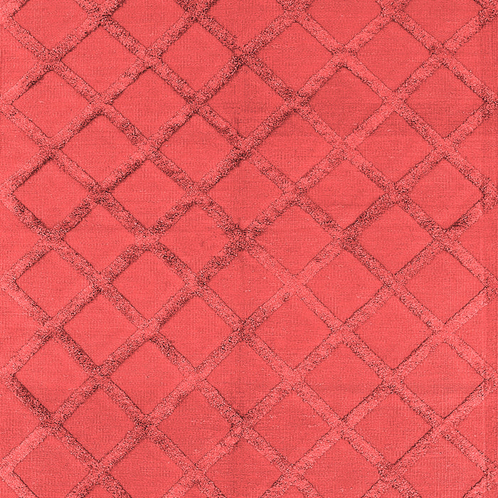 Machine Washable Oriental Red Industrial Rug, wshurb3163red