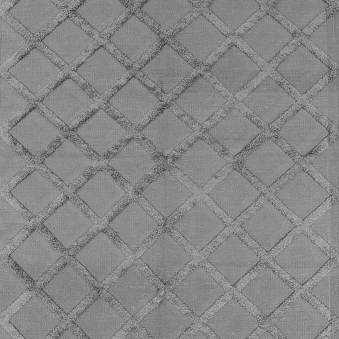 Machine Washable Oriental Gray Industrial Rug, wshurb3163gry