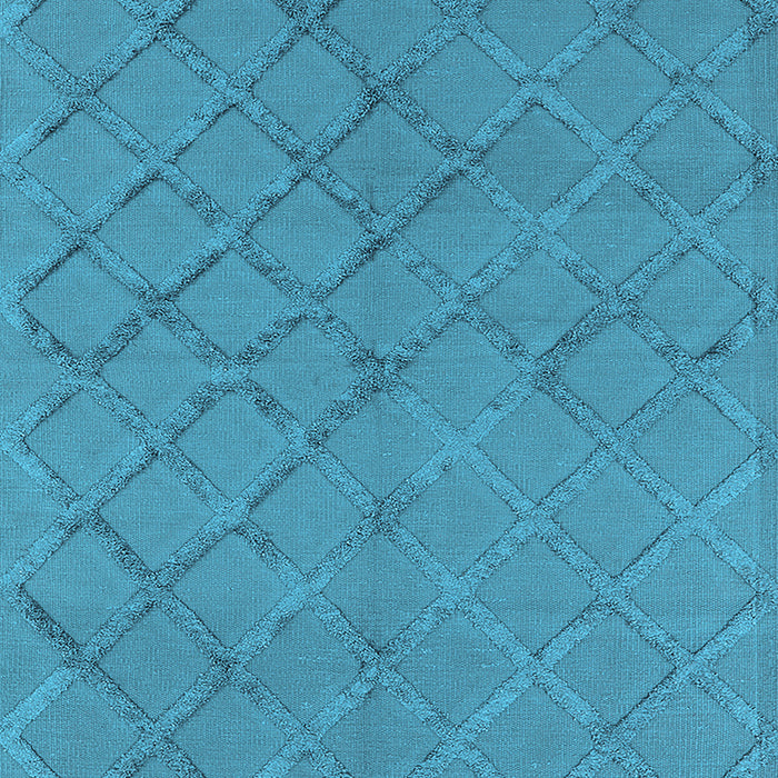 Machine Washable Oriental Light Blue Industrial Rug, wshurb3163lblu