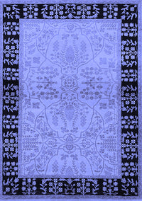 Oriental Blue Industrial Rug, urb3164blu