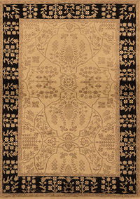 Oriental Brown Industrial Rug, urb3164brn