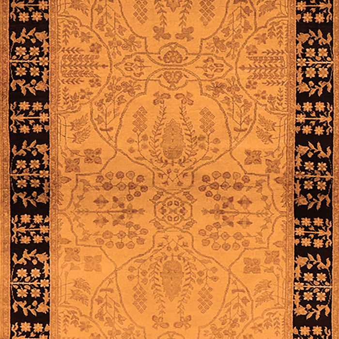 Oriental Orange Industrial Rug, urb3164org