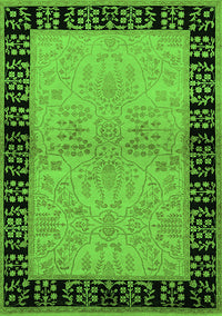 Oriental Green Industrial Rug, urb3164grn