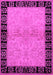 Oriental Pink Industrial Rug, urb3164pnk