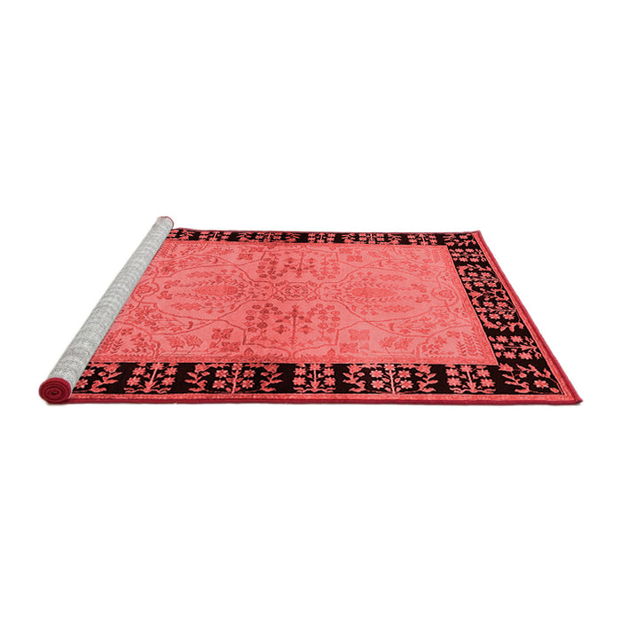 Industrial Red Washable Rugs
