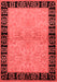 Oriental Red Industrial Area Rugs