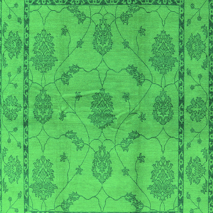 Oriental Green Industrial Rug, urb3165grn
