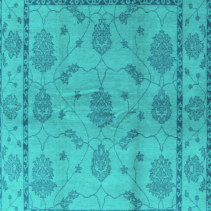 Oriental Turquoise Industrial Rug, urb3165turq