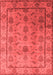 Oriental Red Industrial Area Rugs