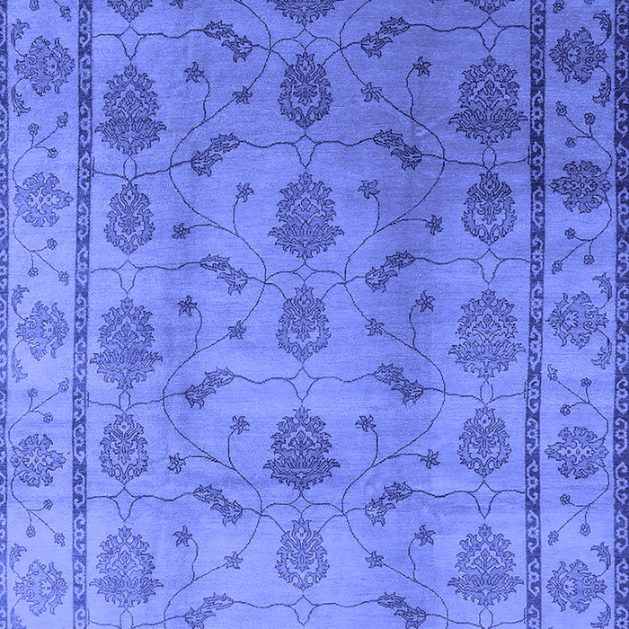 Oriental Blue Industrial Rug, urb3166blu