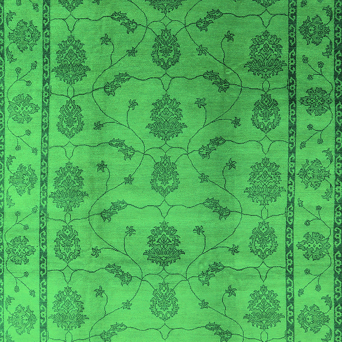 Oriental Green Industrial Rug, urb3166grn