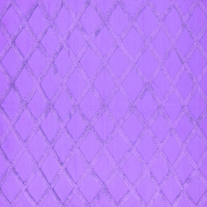 Square Oriental Purple Industrial Rug, urb3167pur