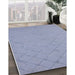 Machine Washable Industrial Modern Light Purple Blue Rug in a Family Room, wshurb3167