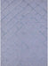 Machine Washable Industrial Modern Light Purple Blue Rug, wshurb3167