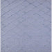 Square Mid-Century Modern Light Purple Blue Oriental Rug, urb3167