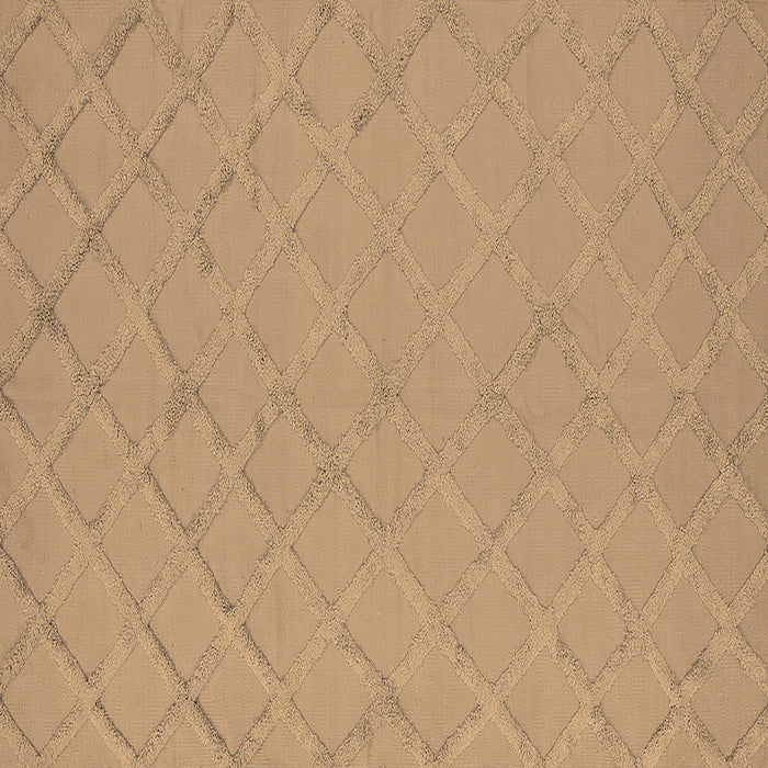 Square Oriental Brown Industrial Rug, urb3167brn