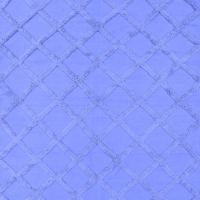 Machine Washable Oriental Blue Industrial Rug, wshurb3167blu