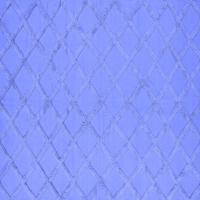 Square Oriental Blue Industrial Rug, urb3167blu