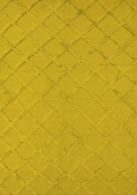 Oriental Yellow Industrial Rug, urb3167yw