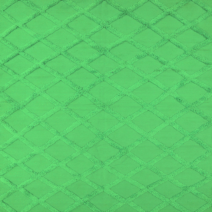 Square Oriental Green Industrial Rug, urb3167grn