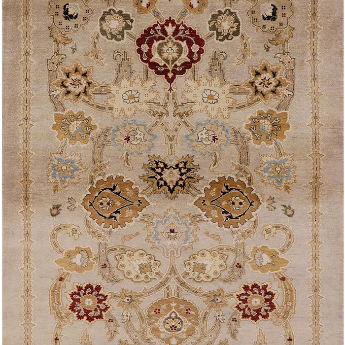 Machine Washable Industrial Modern Light Brown Rug, wshurb3168