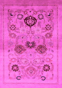 Oriental Pink Industrial Rug, urb3168pnk