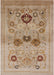 Mid-Century Modern Light Brown Oriental Rug, urb3168