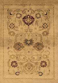 Oriental Brown Industrial Rug, urb3168brn