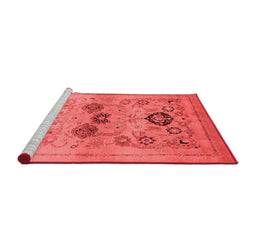 Industrial Red Washable Rugs