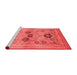 Industrial Red Washable Rugs