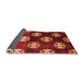 Sideview of Oriental Orange Industrial Rug, urb3169org