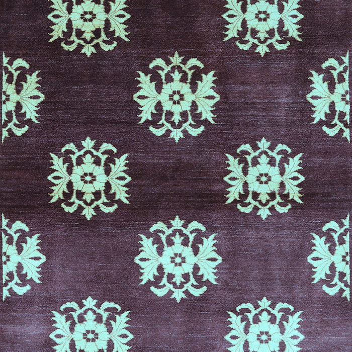 Oriental Light Blue Industrial Rug, urb3169lblu