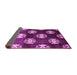 Sideview of Oriental Purple Industrial Rug, urb3169pur