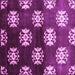 Square Machine Washable Oriental Purple Industrial Area Rugs, wshurb3169pur