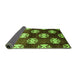 Sideview of Oriental Green Industrial Rug, urb3169grn