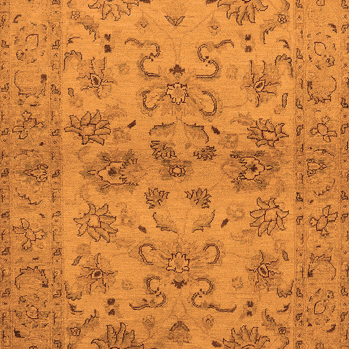 Oriental Orange Industrial Rug, urb3170org