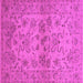 Square Oriental Pink Industrial Rug, urb3170pnk