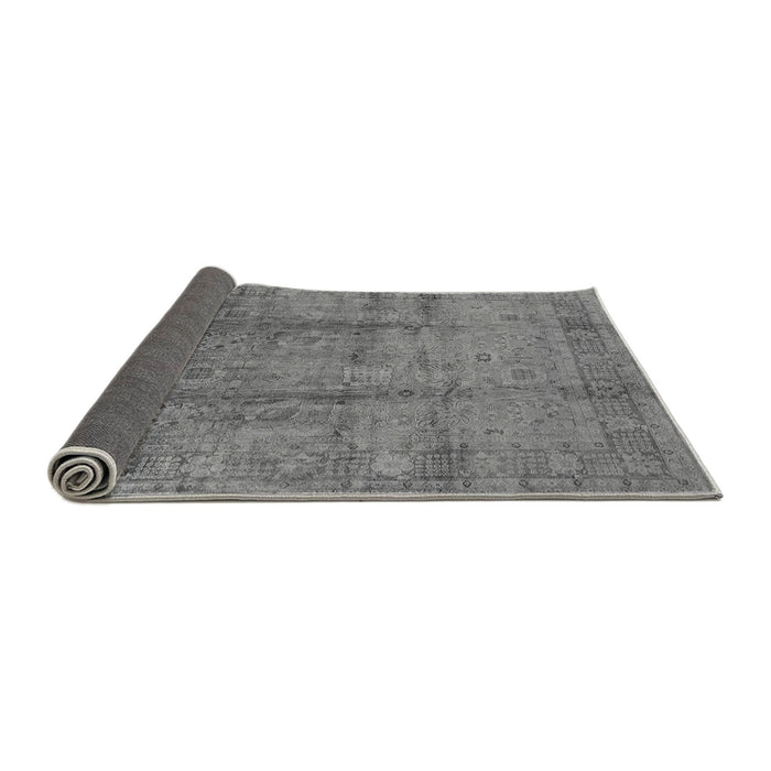 Sideview of Oriental Gray Industrial Rug, urb3171gry