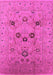 Oriental Pink Industrial Rug, urb3172pnk