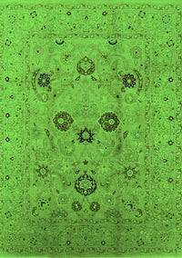 Oriental Green Industrial Rug, urb3172grn