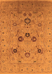 Oriental Orange Industrial Rug, urb3172org