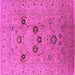 Square Oriental Pink Industrial Rug, urb3172pnk