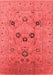 Oriental Red Industrial Area Rugs